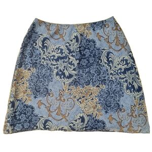 Vintage INC International Concepts Silk Mini Skirt